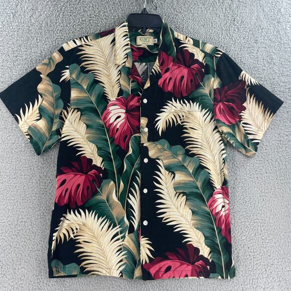 Newt at the Royal hawaiian Shirt size M Colorful USA Cotton Resort Vacation - Picture 1 of 11